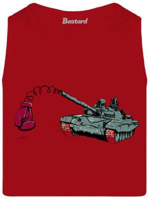 Tank férfi trikó Red