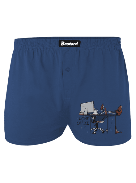 Home office férfi alsó nadrág Blue