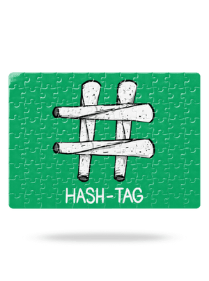 Hash tag kirakós White