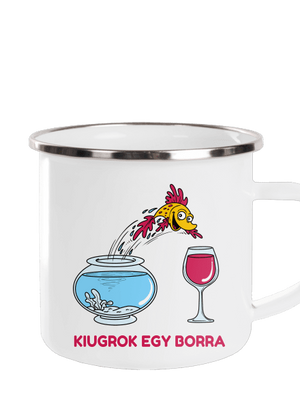 Kiugrok egy borra pléhbögre White