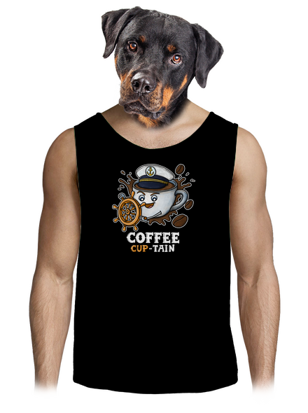 Coffee Cup-tain férfi trikó Black