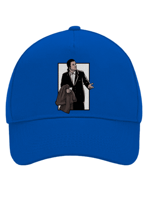 Zavart Travolta baseballsapka Bright Royal