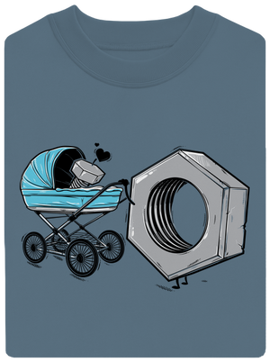 Anya csak egy van unisex crewneck Nordic Blue