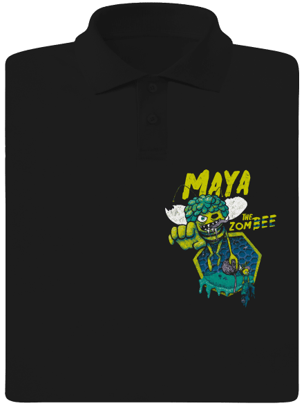 Zombee Maja férfi pólóingek Black