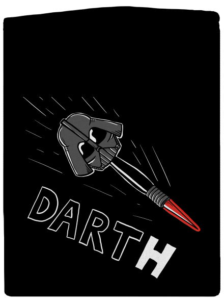 Dart(h) cipzáras férfi pulóver Black