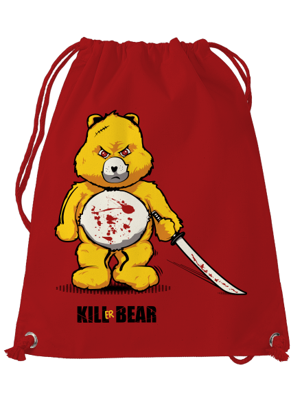 Killer bear hátizsák Red Mal