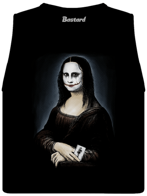 Mona Joker Lisa női bővített trikó Black