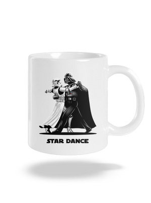 Star dance hagyományos bögre White