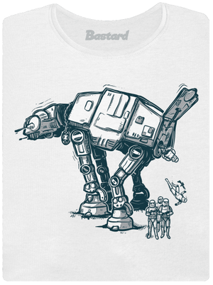 AT-AT prémium női póló White