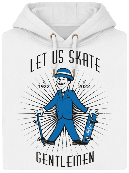 Let us skate unisex prémium pulóver Snowwhite