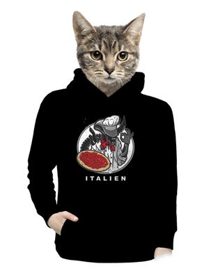 női kenguruzsebes pulóver