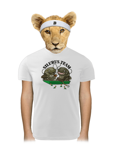 Silurus team gyerek sport póló White