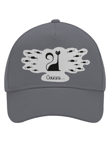 Oouuu baseballsapka Graphite grey
