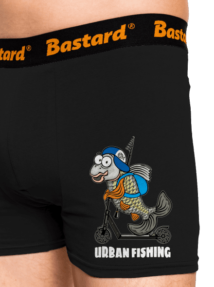 Urban fishing boxeralsó Black