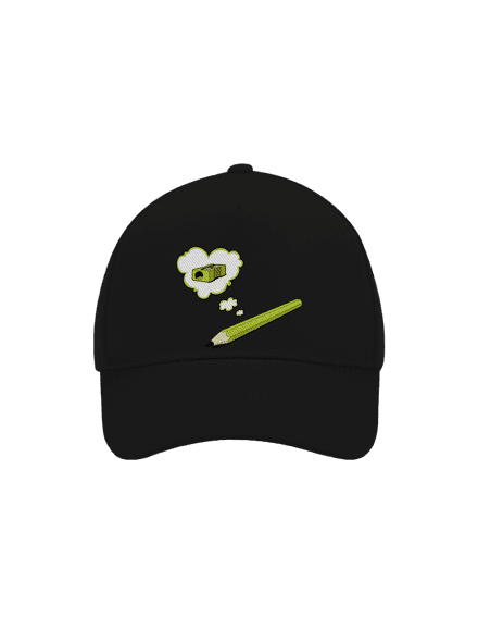 Ceruza és hegyező baseballsapka Black