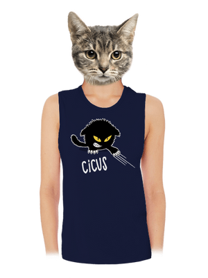 Cicus női bővített trikó Navy