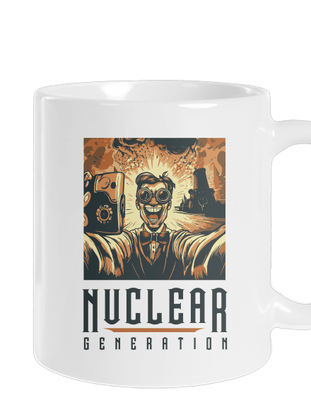 Nuclear generation hagyományos bögre White