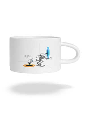 Portal surprise macaron bögre White