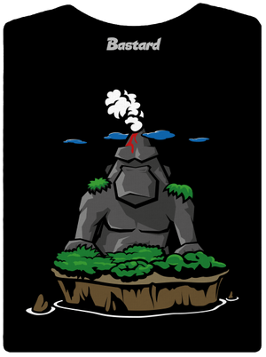 Rock Gorilla-sziget prémium női póló Black