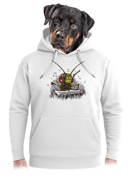 DJ tücsök unisex prémium pulóver Snowwhite