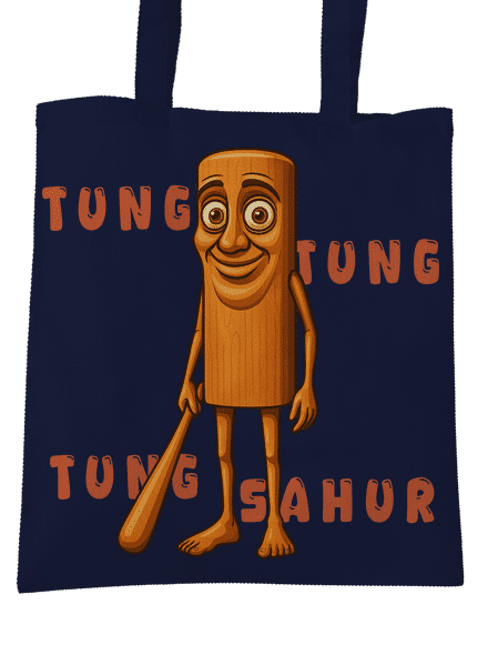 Tung Tung Tung Sahur – Italian Brainrot táska French Navy