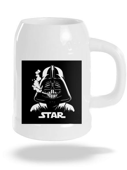 Darth Star söröskorsó White