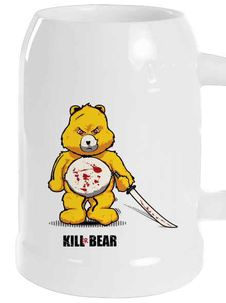 Killer bear söröskorsó White