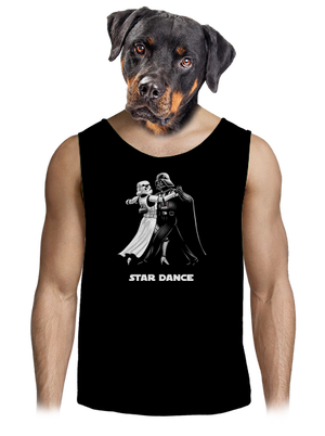 Star dance férfi trikó Black