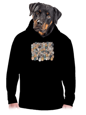 férfi kenguruzsebes pulóver