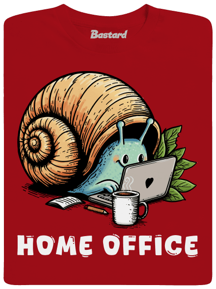 Sneka home office férfi póló Red