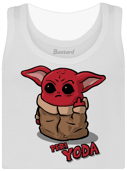 Peri Yoda klasszikus női trikó White