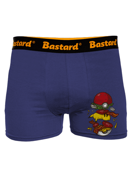 Pokémon burger boxeralsó Blue Navy