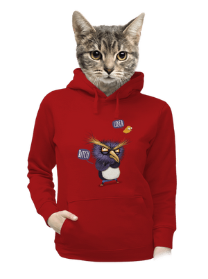 női kenguruzsebes pulóver