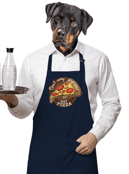 Pizza kötény Navy