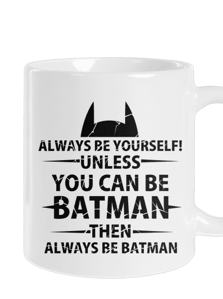 Batman hagyományos bögre White