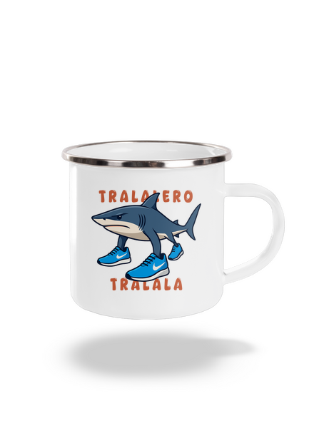 Tralalero Tralala – Italian Brainrot pléhbögre White