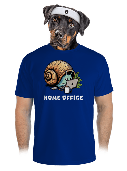 Sneka home office férfi sportpóló Royal Blue Mal