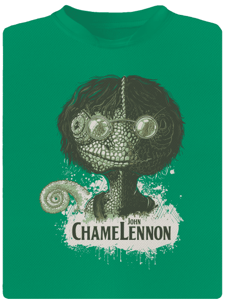  ChameLennon gyerek sport póló Kelly Green Mal