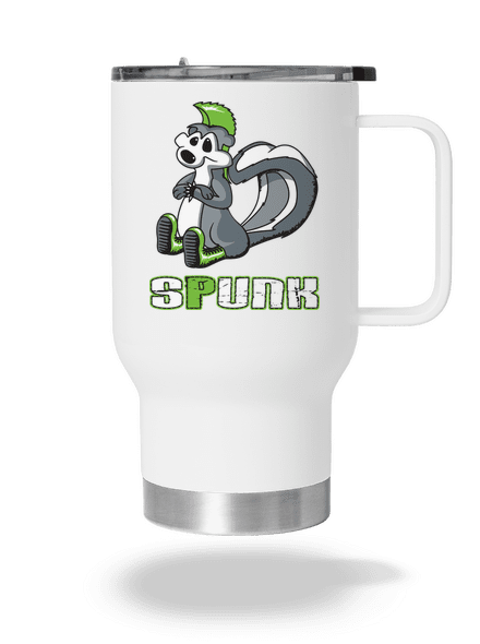 Spunk termosz bögre White