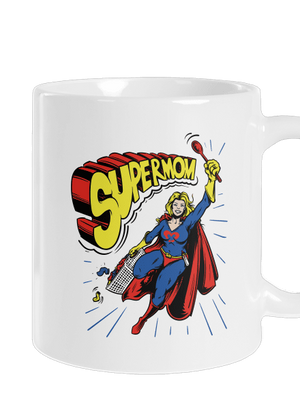 Supermom hagyományos bögre White