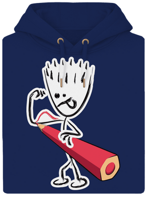 Izmok unisex prémium pulóver Navy