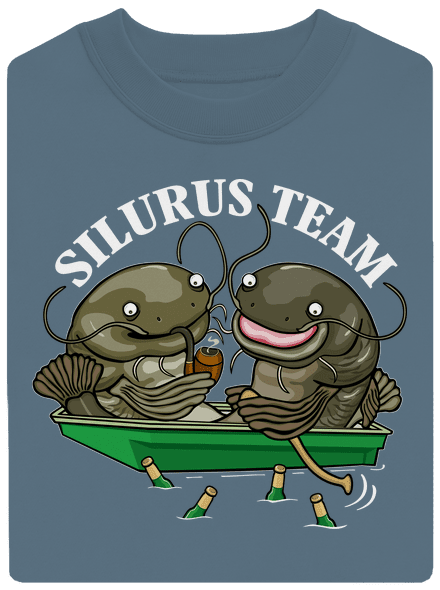 Silurus team unisex crewneck Nordic Blue