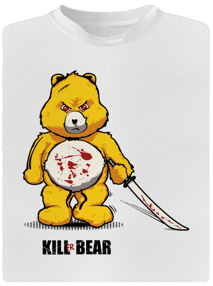 Killer bear gyerek sport póló White
