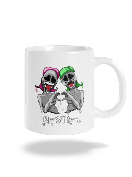 Besties hagyományos bögre White