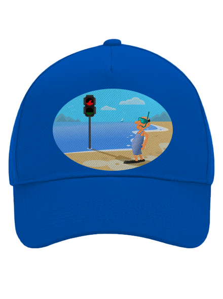 Biztonságos úszás baseballsapka Bright Royal