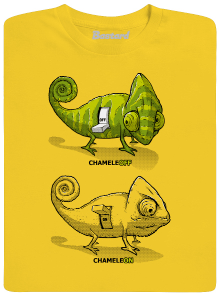 ChameleON ChameleOFF gyerek póló Gold