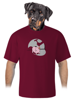 unisex túlméretezett póló