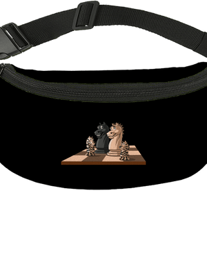 Sakkcsalád övtáska Black