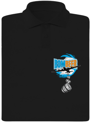 BomBeer férfi pólóingek Black