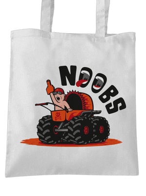 Monster stroller táska White